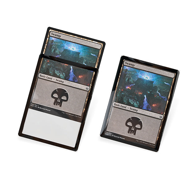 Arcane Fortress Standard Synergy Inner Sleeves - Pitch Black (105 ct)
