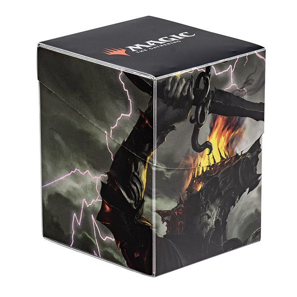 MTG LOTR Tales of Middle-Earth Commander Sauron 100+ Deck Box