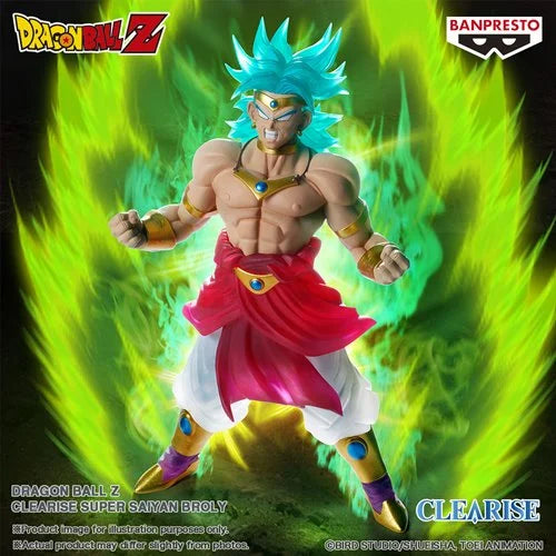 Bandai - Dragon Ball Z Super Saiyan Broly Clearise Statue