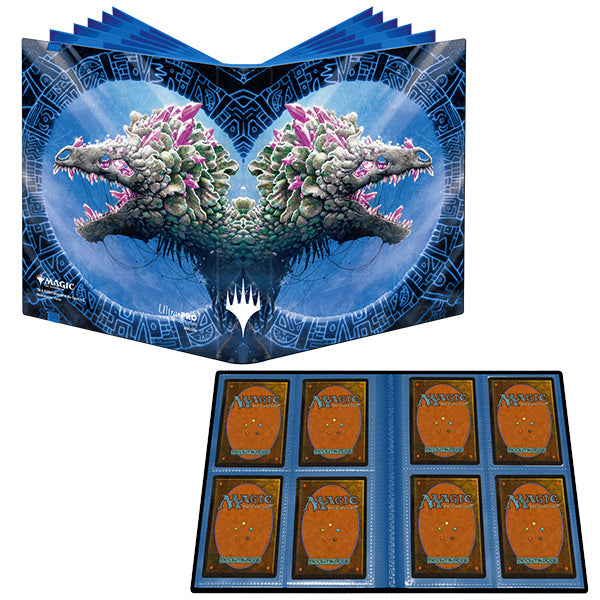Magic The Gathering 4 Pocket PRO Binder - The Lost Caverns of Ixalan Stylized Fungus Fossil