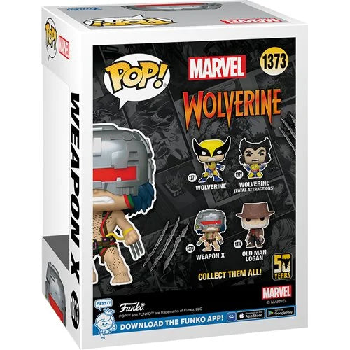 Funko Pop! Wolverine 50th Anniversary Weapon X 