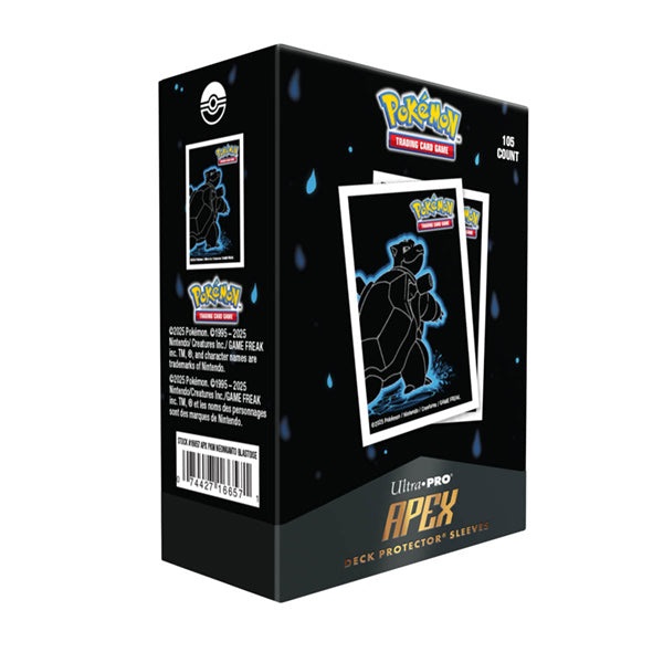 Apex Sleeves Pokemon Elite Series - Neon Kanto Blastoise