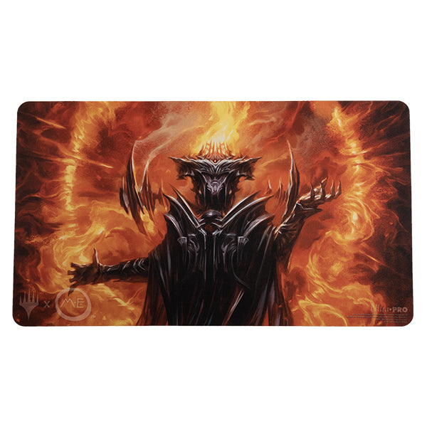 Magic The Gathering LOTR Tales of Middle Earth Playmat - Sauron Through The Ash