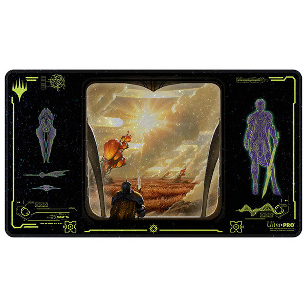 Magic The Gathering Edge of Eternities - Adagia, Windswept Bastion Holofoil Playmat