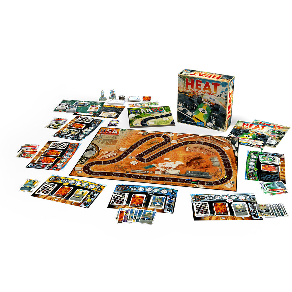 Heat Board Game - Pedal to the Metal