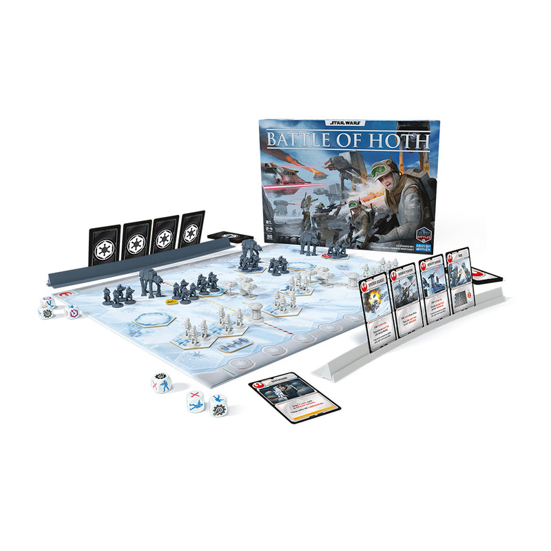 Star Wars: Battle of Hoth Board Game W/Bonus Mini