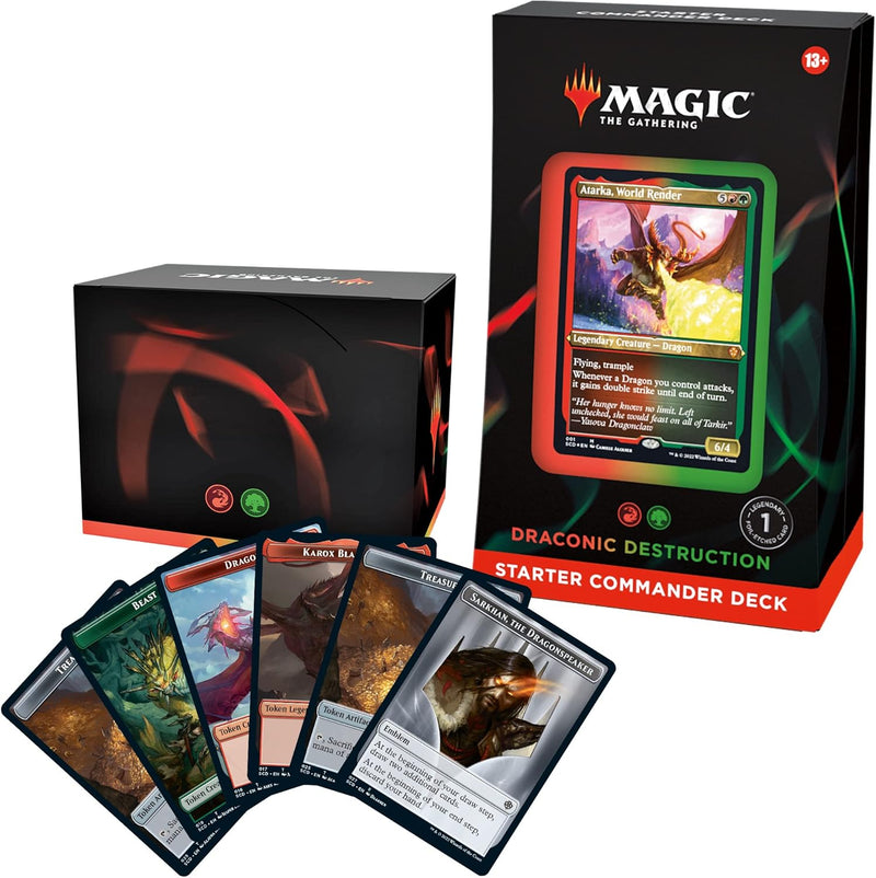 Magic The Gathering - Starter Commander Deck: Draconic Destruction