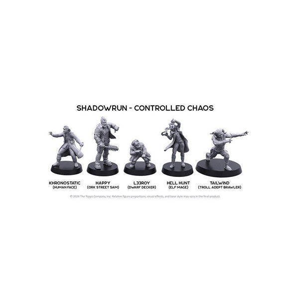 Shadowrun, 6e: Controlled Chaos Miniatures