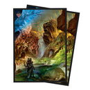 Magic The Gathering Bloomburrow Sleeves (100ct) - Swamp