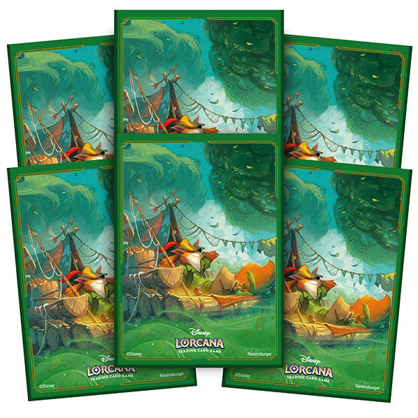 Disney Lorcana Into The Inklands Card Sleeves - Robin Hood (65ct)