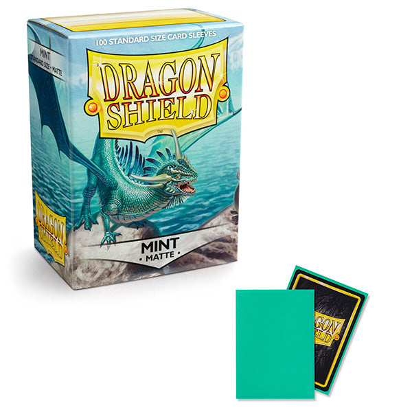 Dragon Shield Sleeves - Matte Mint Standard Size (100ct)