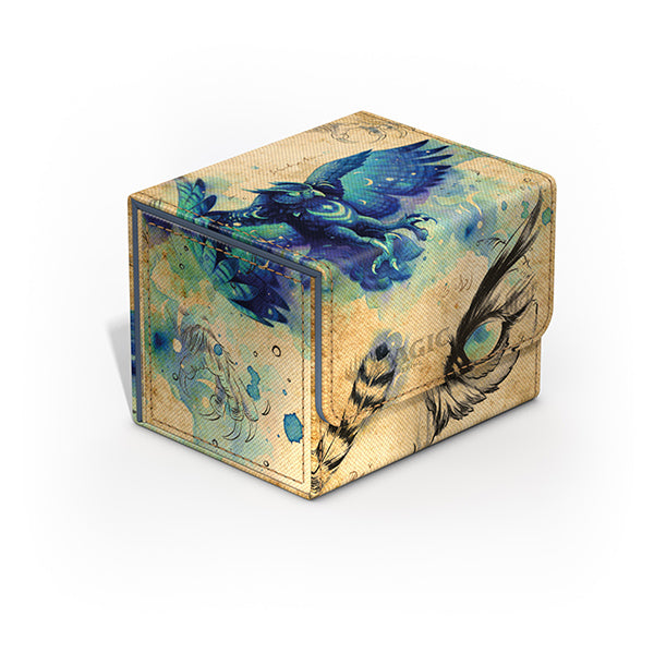 Ultimate Guard: MTG Bloomburrow Sidewinder 100+ Deck Box - Maha, Its Feathers Night