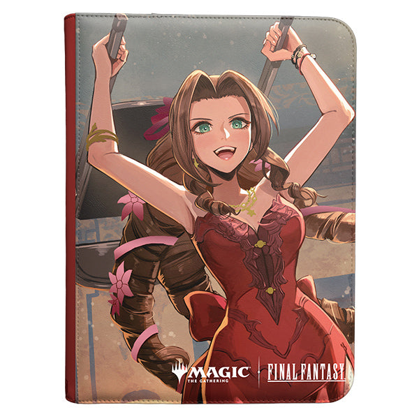 MTG 9 Pocket PRO Premium Zippered Binder - Final Fantasy (Aerith Gainsborough)