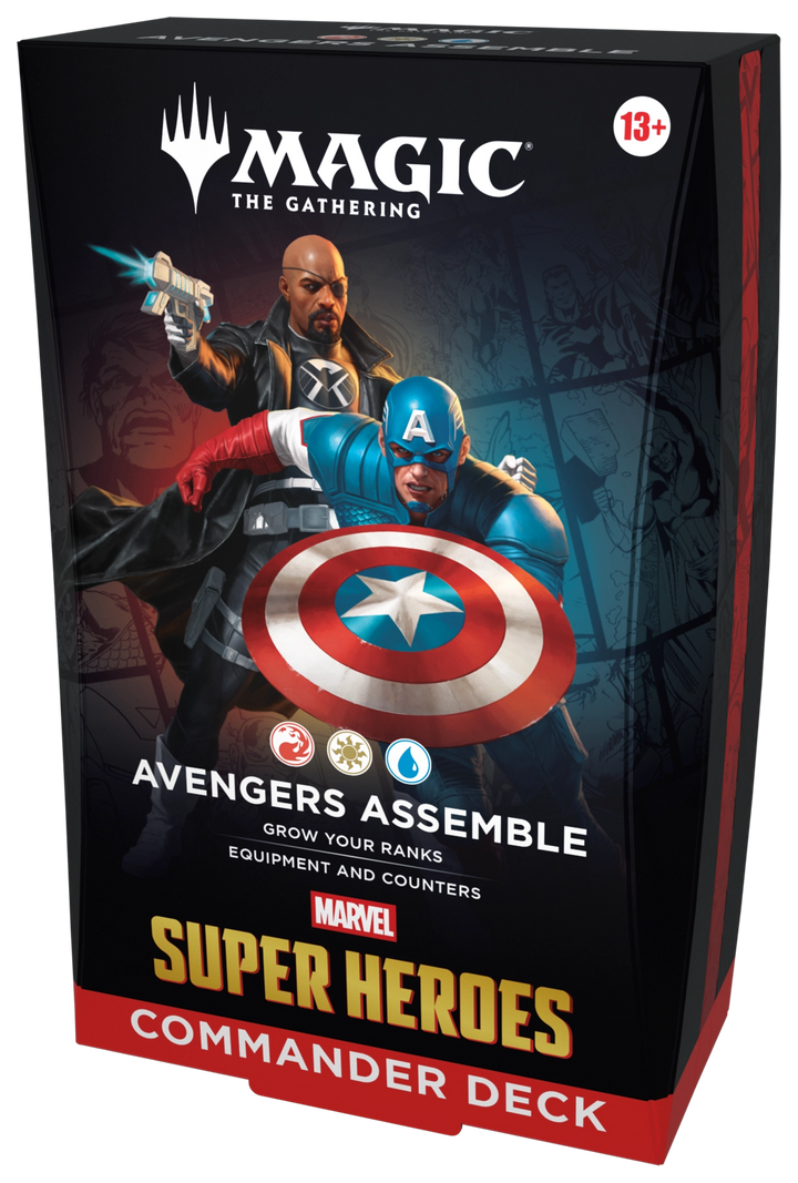 Magic: The Gathering Universes Beyond: Marvel Super Heroes Commander Deck - Avengers Assemble