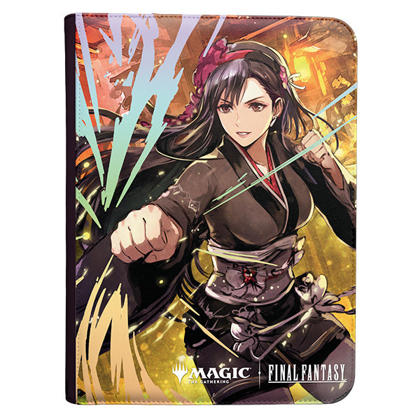 MTG 9 Pocket PRO Premium Zippered Binder - Final Fantasy (Tifa Lockhart)