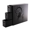 Dragon Shield: Fortress Vertical 3-Card Drawers XL - Black