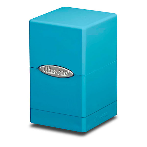 Ultra Pro Deck Box - Satin Tower 100+ Solid Sky Blue