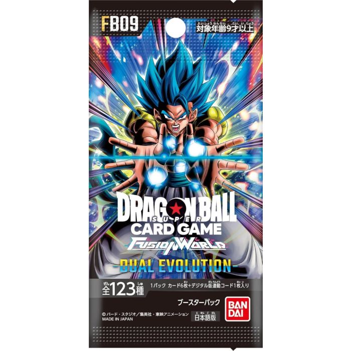 Dragon Ball Super TCG: Fusion World FB-09 Dual Evolution Booster Box (Japanese)