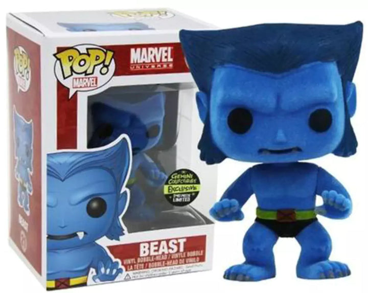 Funko Pop! Marvel Universe - Gemini Exclusive Flocked Beast 