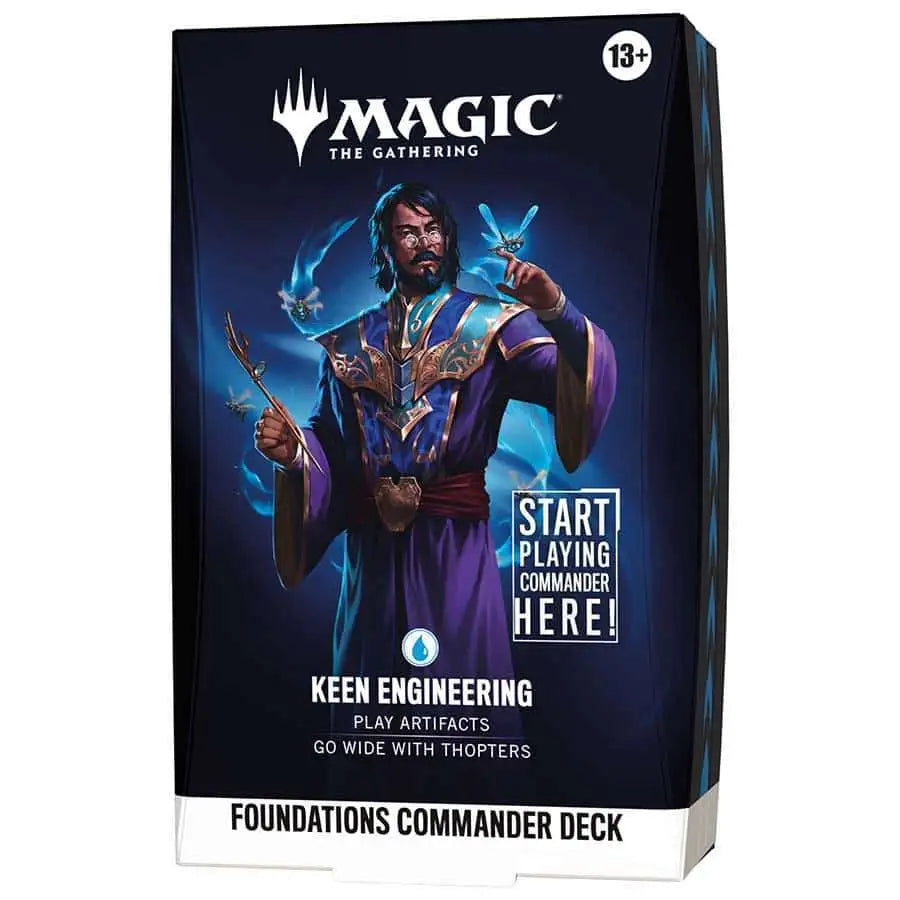 Magic The Gathering: Foundations Starter Commander Deck - Keen Engineering