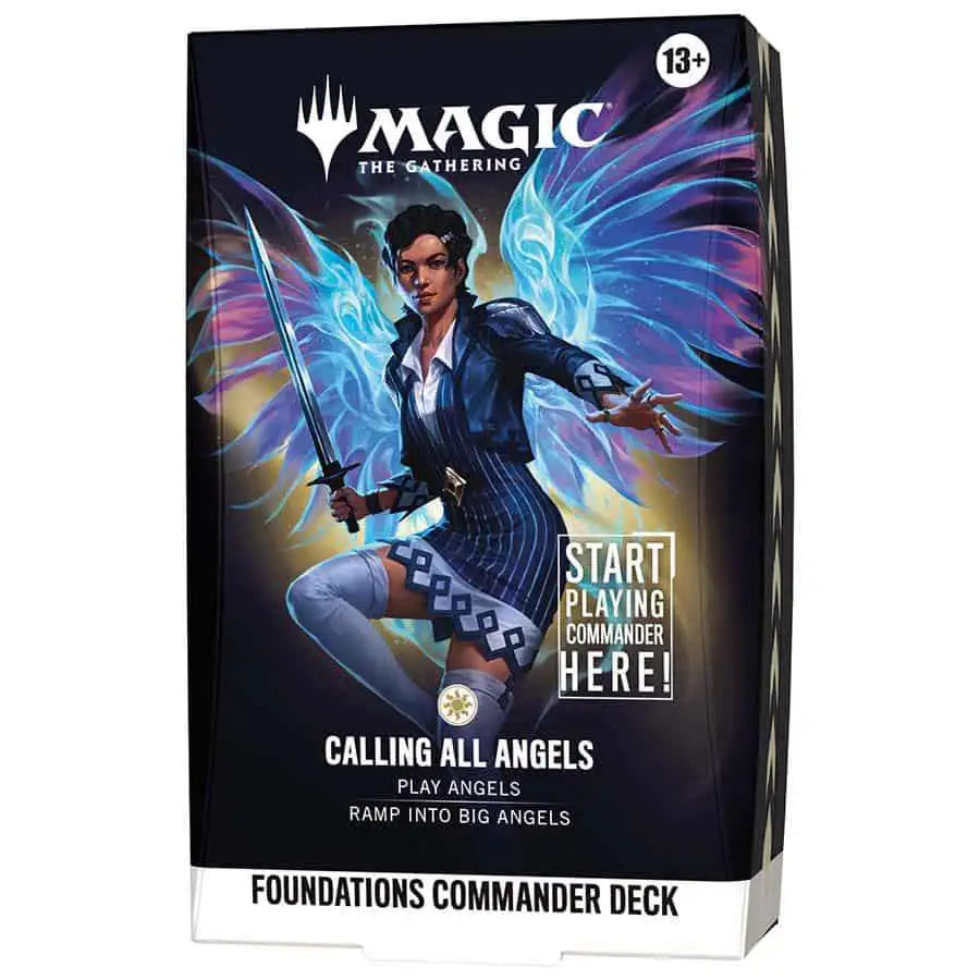 Magic The Gathering: Foundations Starter Commander Deck - Calling All Angels