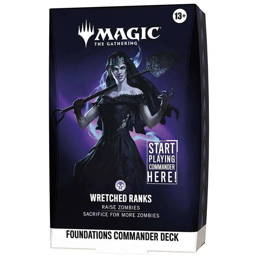 Magic The Gathering: Foundations Starter Commander Deck - Wretched Ranks