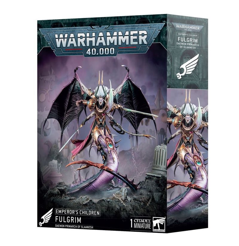 Warhammer 40K Emperor's Children - Fulgrim, Daemon Primarch of Slaanesh