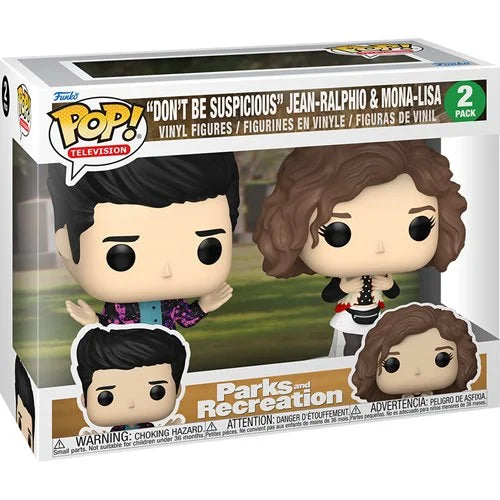 Funko Pop! - Parks and Recreation 25th Anniversary Jean-Ralphio &amp; Mona-Lisa 2 Pack
