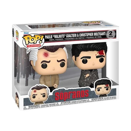 Funko Pop! Sopranos - Paulie Walnuts Gualtieri & Christopher Moltisanti