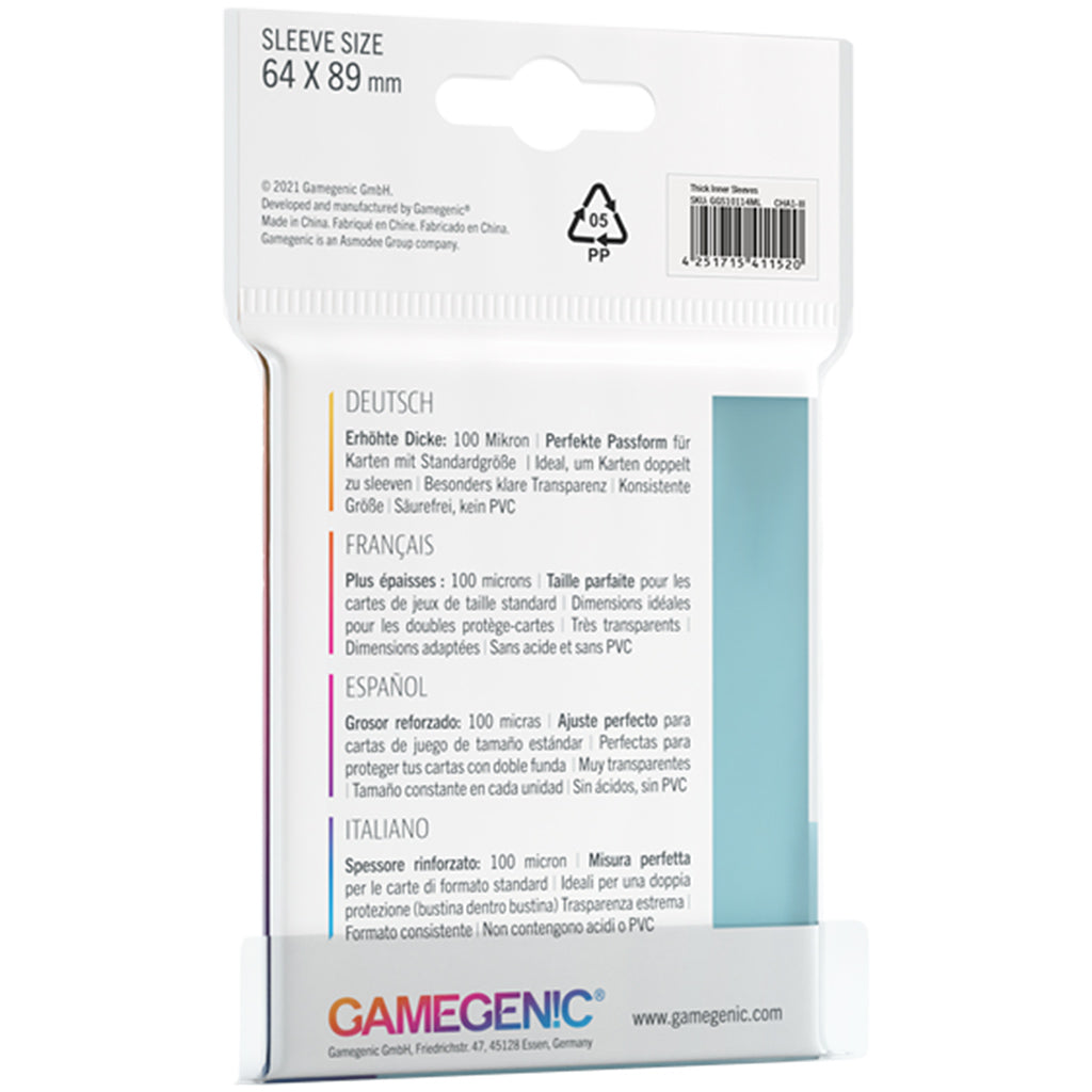 Gamegenic - Thick Inner Sleeves (50ct)