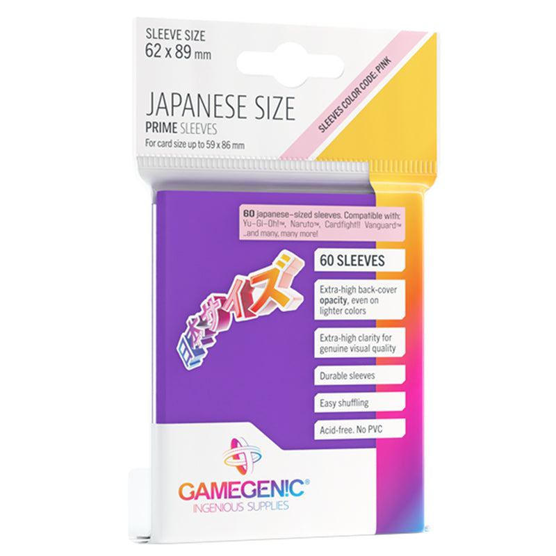 Gamegenic Prime Japanese Sleeves - Purple (60ct)