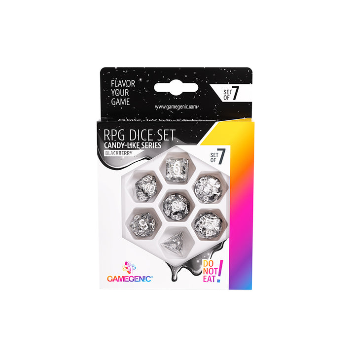 Gamegenic Candy-Like Series - Blackberry RPG Dice Set (7ct)