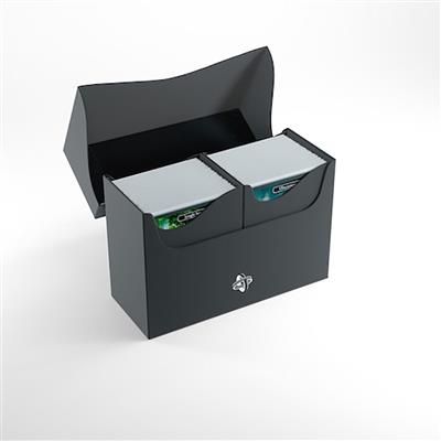 Gamegenic 160+ Double Deck Holder Deck Box - Black