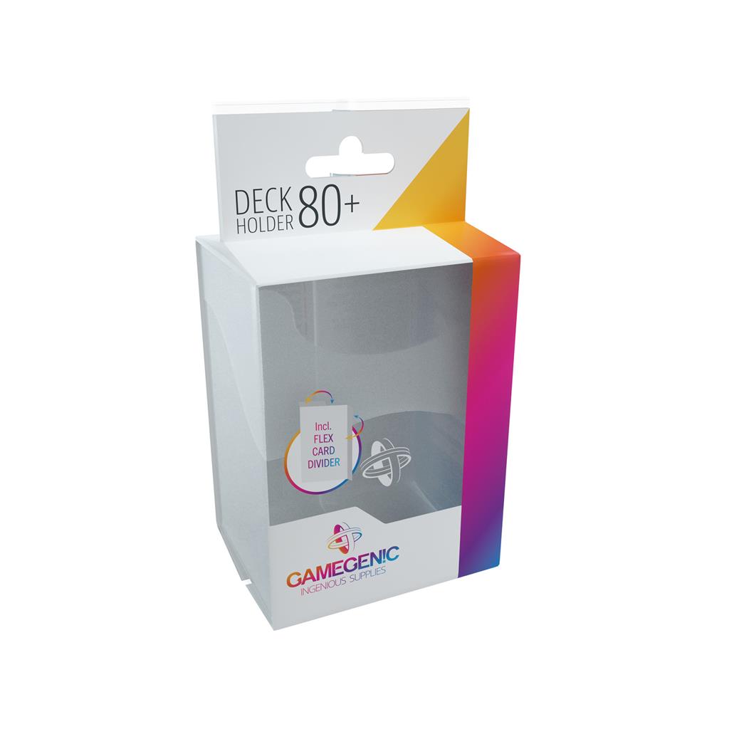 Gamegenic 80+ Deck Box - Clear