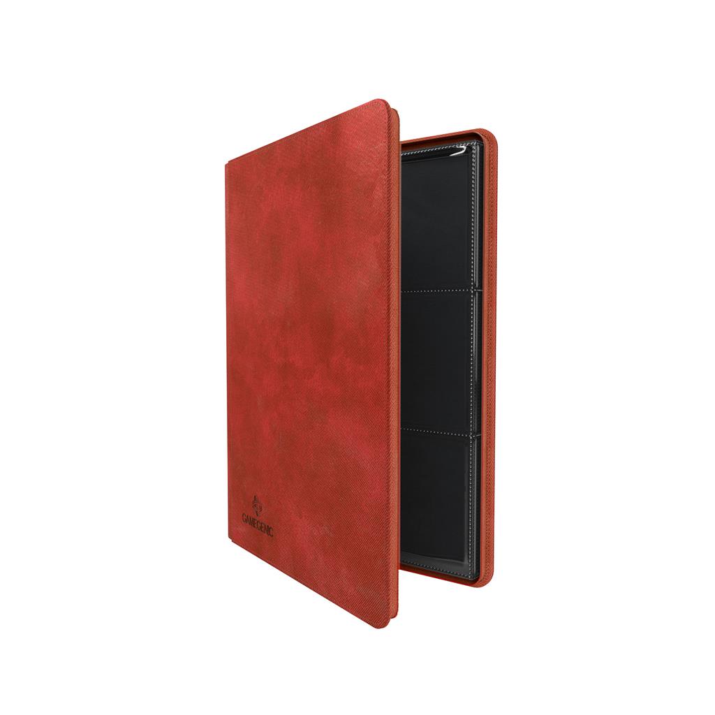 Gamegenic 18-Pocket Zip-Up Album - Red