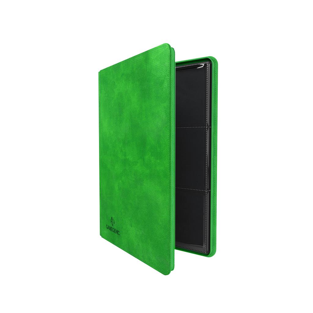 Gamegenic 18-Pocket Zip-Up Album - Green
