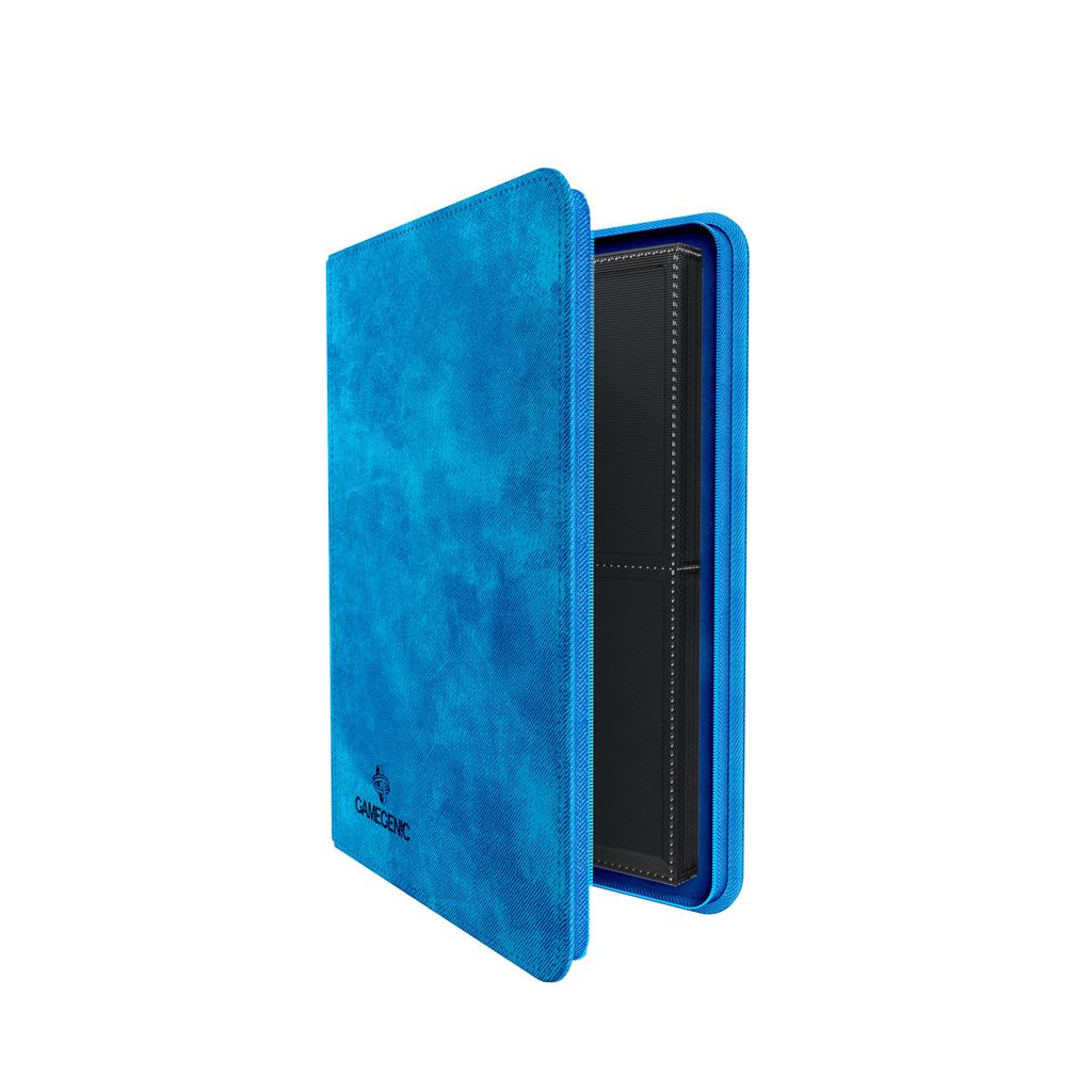 Gamegenic 8-Pocket Zip-Up Album - Blue
