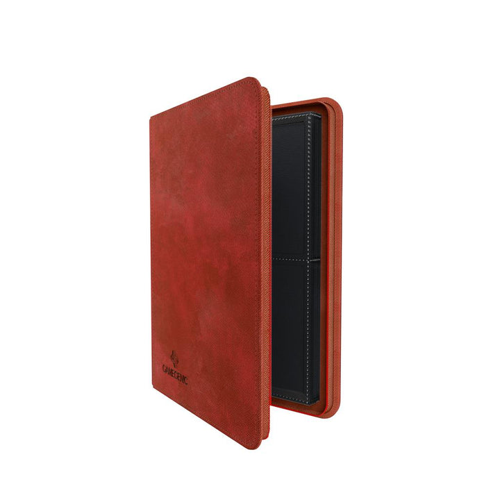 Gamegenic 8-Pocket Zip-Up Album - Red