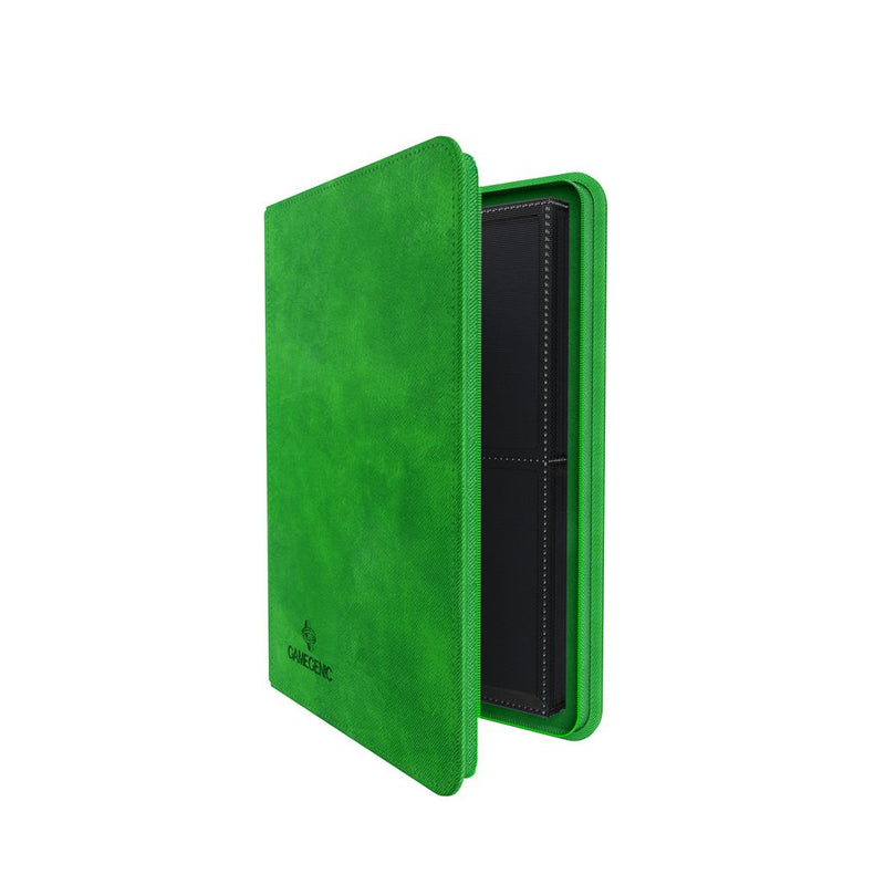 Gamegenic 8-Pocket Zip-Up Album - Green
