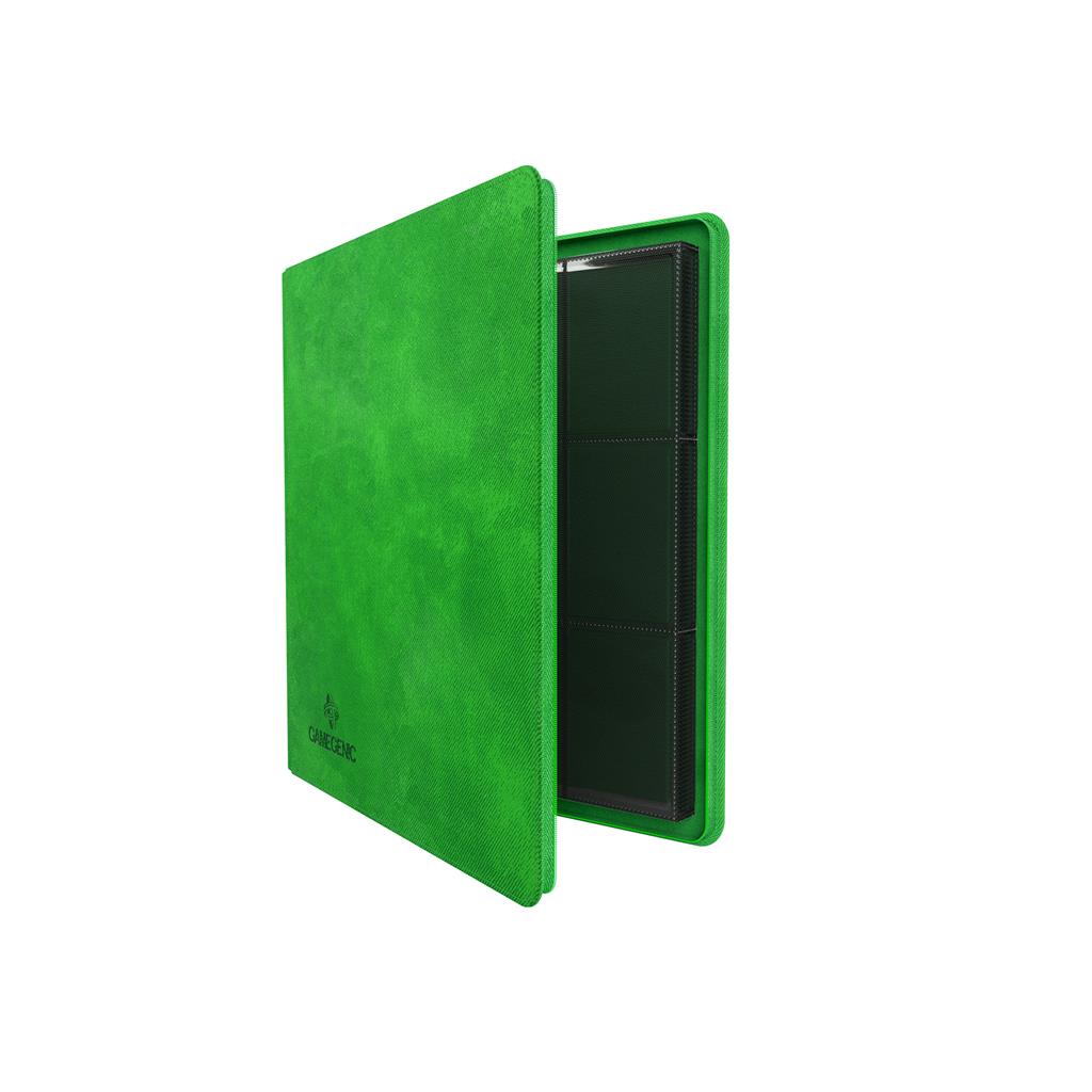 Gamegenic 24-Pocket Zip-Up Album - Green