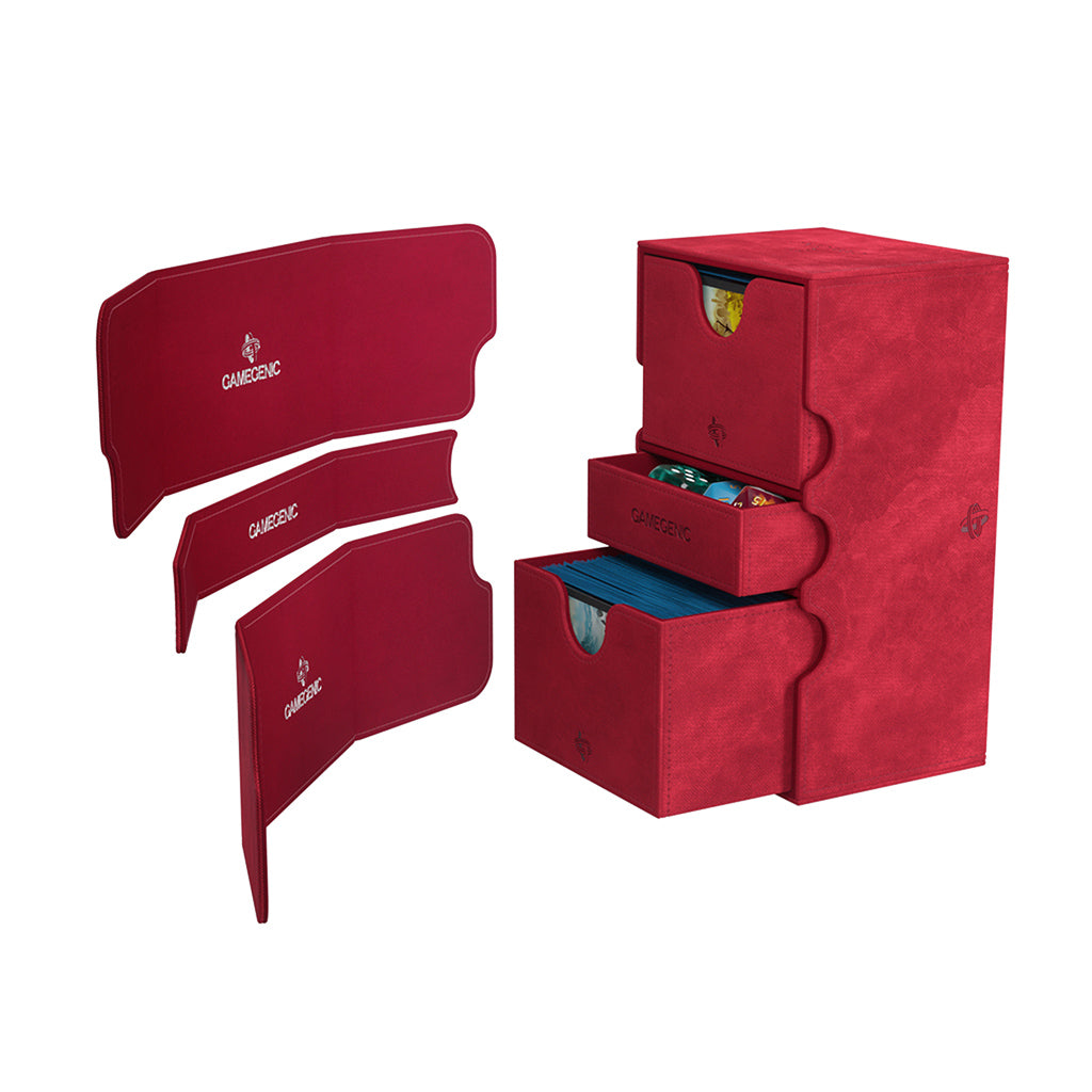 Gamegenic 200+ Stronghold XL Deck Box - Red