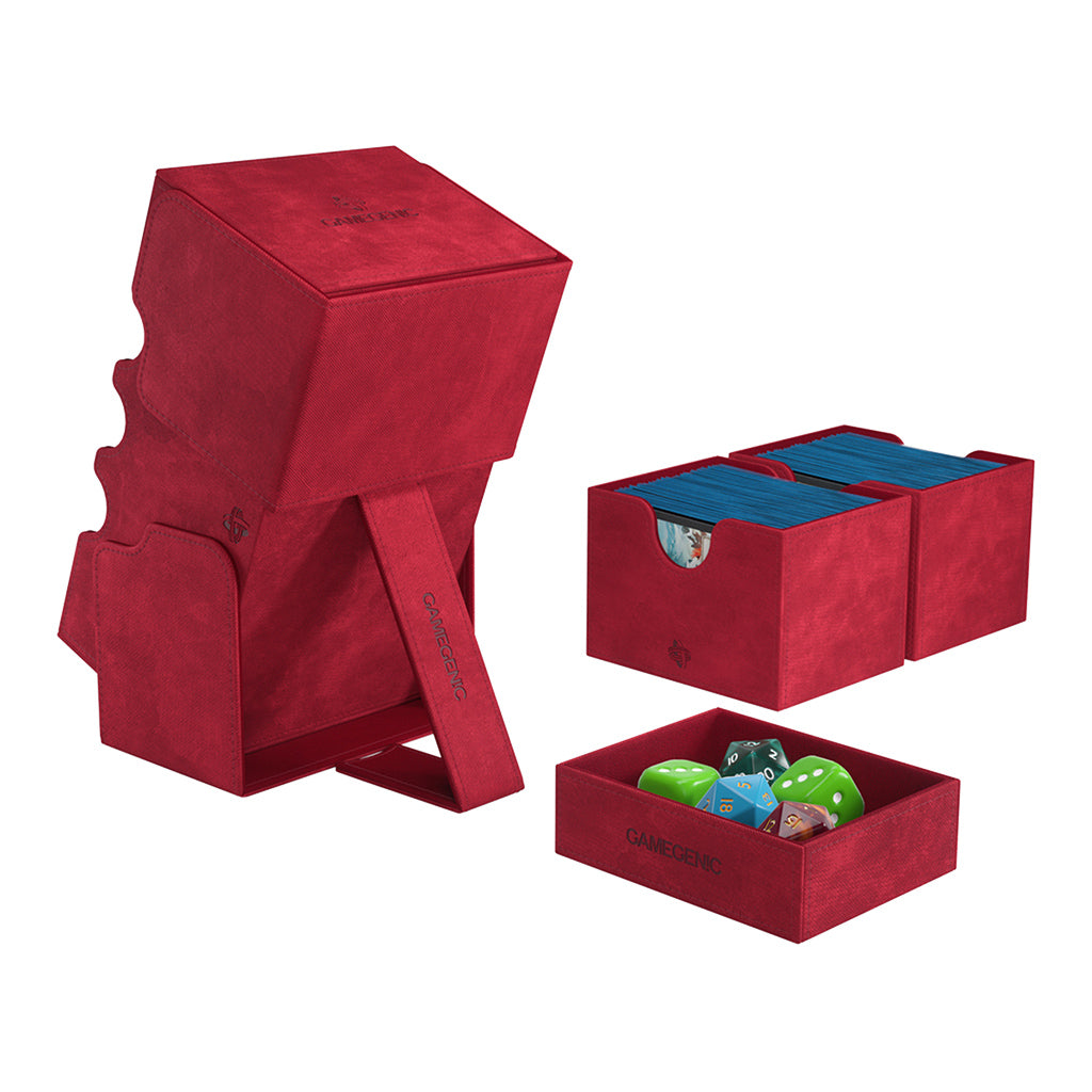 Gamegenic 200+ Stronghold XL Deck Box - Red