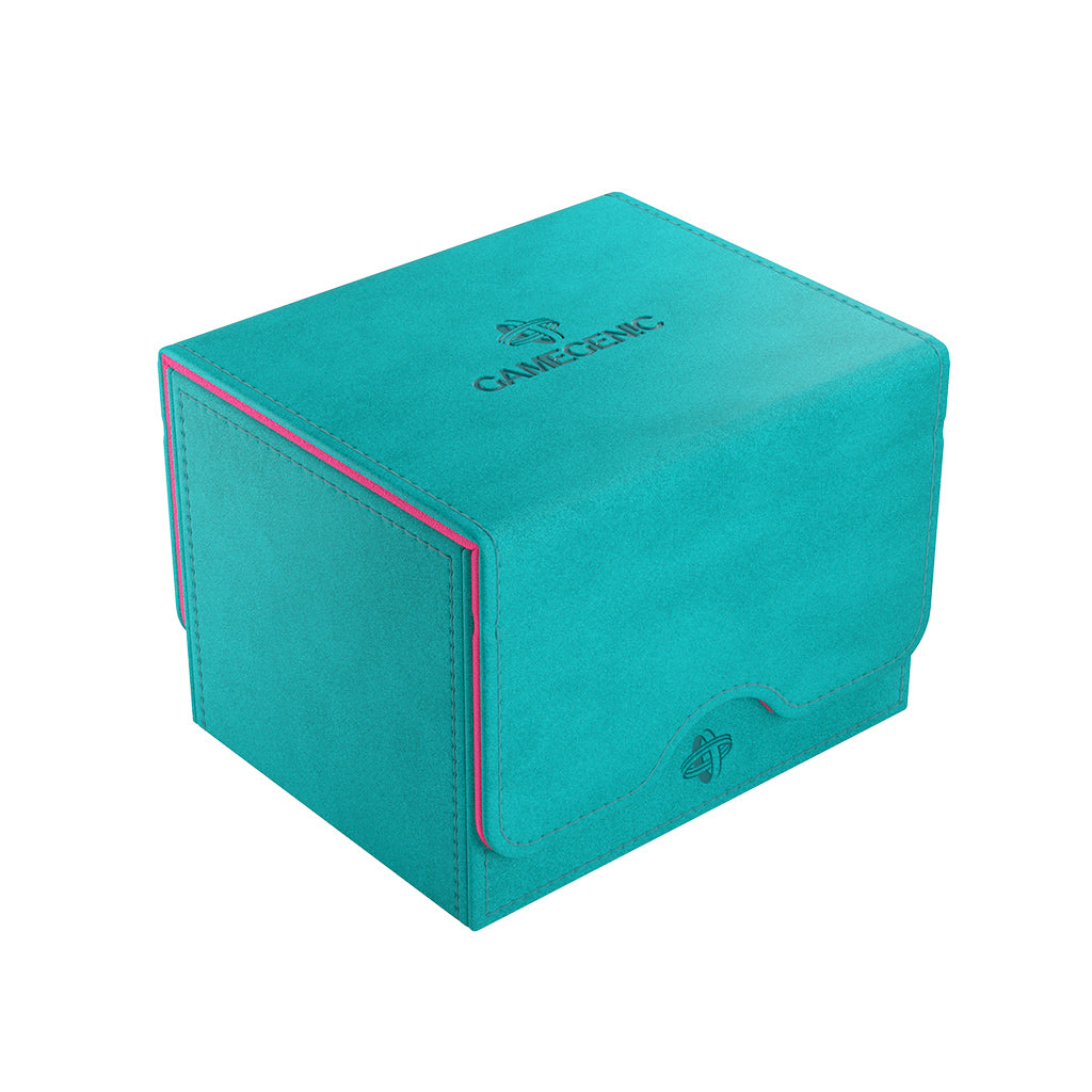 Gamegenic 100+ Sidekick XL Deck Box - Teal/Pink