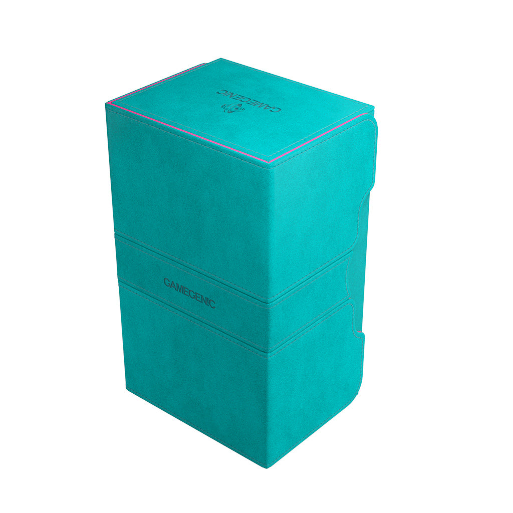 Gamegenic 200+ Stronghold Deck Box - XL Convertible Teal/Pink
