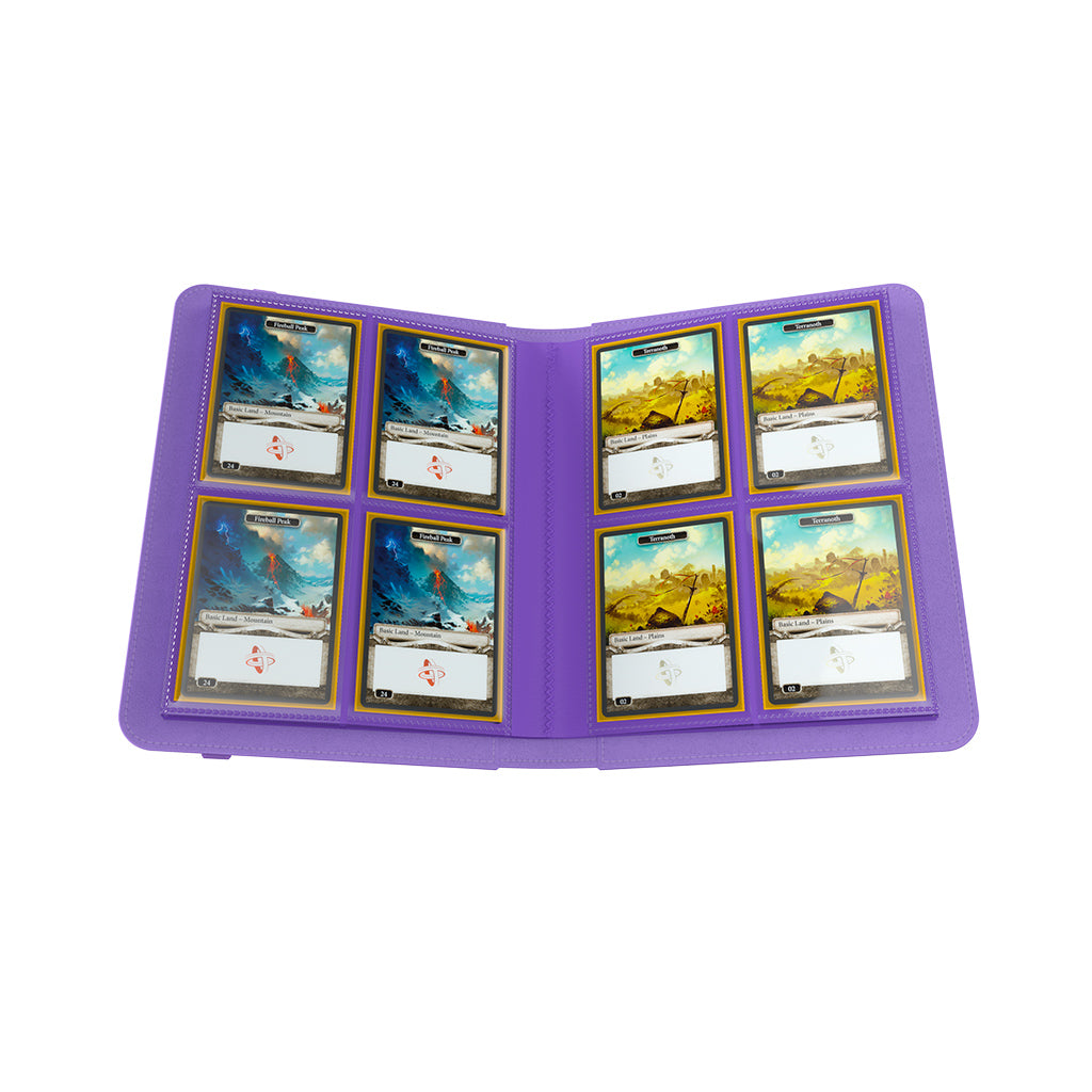 Gamegenic 8-Pocket Prime Album - Purple