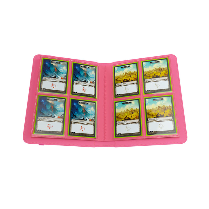 Gamegenic 8-Pocket Prime Album - Pink