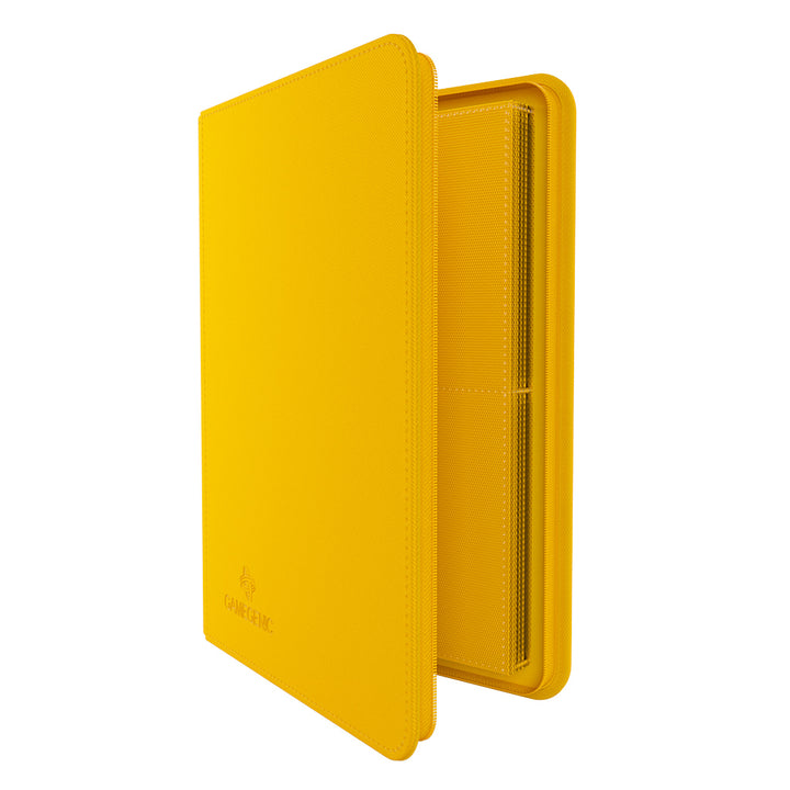 Gamegenic 8-Pocket Zip-Up Album Yellow