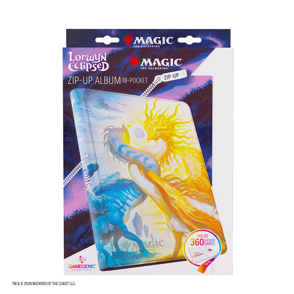 Gamegenic MTG Lorwyn Eclipsed 18-Pocket Zip Album - Celestial Reunion