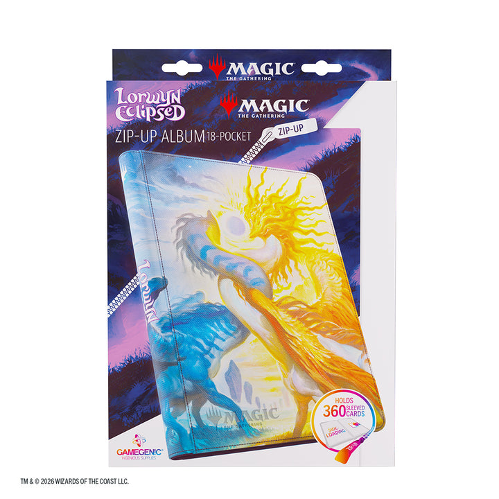 Gamegenic MTG Lorwyn Eclipsed 18-Pocket Zip Album - Celestial Reunion