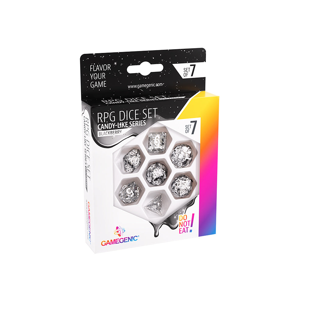 Gamegenic Candy-Like Series - Blackberry RPG Dice Set (7ct)